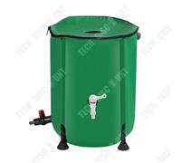 TD Seau de stockage pour jardin extérieur 100L40x78cm PVC Seau de collecte d'eau multifonctionnel pliable Collecte de l'eau de pluie