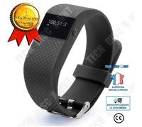 Td® Smart Bracelet Tw 64s Bluetooth 4.0 Podomètre Sports Tracker Pour Ios 4.3 Android 6.1 Et Compatible Tout Système Noir