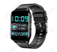 Td Smart Watch Montre Intelligente Noire Ip67 Smartwatch Homme Montre Bluetooth Montre Connectée Femme Écran Tactile Hd 1.95 Pouce