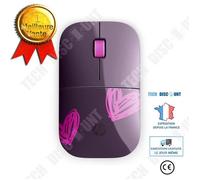 TD® Souris optique sans fil - Z3700 Wireless Mouse Ladies edition - 2,4 GHz - Violet - Accessoire de bureautique pour Ordinateur