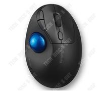 TD Souris Trackball sans fil Bluetooth basse consommation et 2,4 GHz souris ergonomique 4D boule roulante souris sans fil écologique