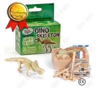 Td® Squelette Lumineux Dinosaure Jouets Éducatifs Éducatifs Simulation Jouets Archéologiques Pour Enfants Ensemble D'excavation