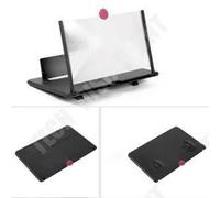 Td® Support De Plaque Mince Pour Amplificateur D'écran De Téléphone Portable Pliable Hd Pour La Maison - Noir