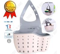 TD® support eponge cuisine evier et savon mural suspendu original robinet creatif panier de rangement vaisselle porte organiseur