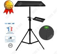 TD® support videoprojecteur sur pied trepied plateau ordinateur portable universel mini ecran bureau reglable lampe console lecteur