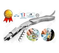 Td® Tire Bouchon Ouvre-Bouteille De Vin Couteau Multifonction Acier Inoxydable Limonadier En Bois Massif Cuisine Décapsuleur Manuel