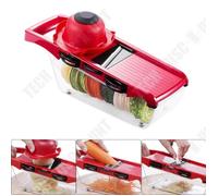 Td® Trancheuse De Légumes Multifonctionnel Set Manuel Outil De Cuisine Râpe Dicer Pratique Lames Interchangeables