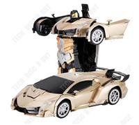 Td® Transformé En Une Voiture De Sport Avec Une Apparence Cool Utilisant Des Jouets Électriques Télécommandés Sans Fil D'impression