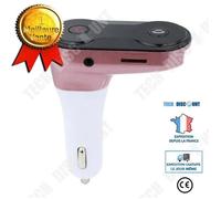 TD® Transmetteur de Voiture- Kit de voiture MP3 Lecteur de musique sans fil BT Transmetteur FM Radio & USB Chargeur