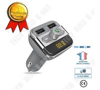 TD® transmetteur fm bluetooth voiture emetteur allume cigare jack radio lecteur MP3 multimédia pas cher appel main libre usb kit
