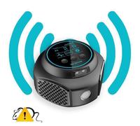 TD Ultrason Souris et Rats 360° Appareil Ultrason Souris avec PIR 300 M² Large Portée Ultrasons Anti Rongeurs pour Souris Araignée