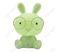 Td® Veilleuse De Nuit Motif Lapin Lumière Led Lampe De Nuit De Noël Cadeau De Chevet Décor Enfants Lapins Lumière Douce Multicolore