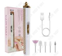 Td® Vernis À Ongles Électrique Usage Domestique Stylo Rechargeable Portable Enlever L'ongle Manucure Sans Fil Vernis À Ongles Multicolore