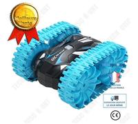 Td® Voiture Télécommandée Cascadeur Amphibie Piste De Réservoir Double Face Jouet Électrique D'escalade À Quatre Roues Motrices