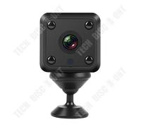 TD X6 Caméra Intérieur Sans Fil Connexion Réseau Wifi Vision Nocturne Détection De Mouvement Vidéo En Boucle Rotation À 360 Degrés