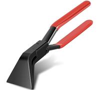 TD111 Pince pliante, 45°, 90°, 180°, largeur 60 mm, pince à plier, outil de pliage avec poignée antidérapante pour plier et lisser les tôles, rouge