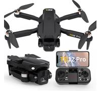 TD12Pro 5GHz WIFI FPV Drone Avec Caméra HD 1080p 2 Batteries RC Quadcopter Brushless Motor 360° Flip