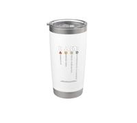 TDAH Authentique Déterminé Très Créatif Différent Gobelet isotherme en acier inoxydable double paroi