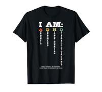 TDAH Authentique Déterminé Très Créatif Différent T-Shirt