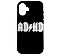 TDAH drôle Rocker Band inspiré du Rock and Roll TDAH Coque pour iPhone 16