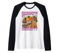 TDAH Funny Capybara Meme Bootleg Y2K Graphic Manche Raglan