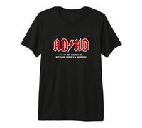 TDAH - Highway to... Hey Look, A Squirrel - Hard Rocker TDAH T-Shirt Haut de Gamme