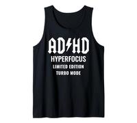 TDAH Hyperfocus Édition limitée Mode Turbo Gym Motivation Gym Débardeur