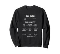 TDAH Le Plan La Réalité Trouble Déficit De L'attention Grunge Sweatshirt