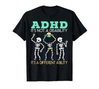 TDAH n'est Pas Un Handicap, C'est Une capacité différente T-Shirt Graphique avec Valeur