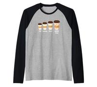 TDAH Papa Amoureux de café Sensibilisation au TDAH et à l'Autisme Manche Raglan