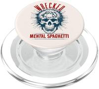 TDAH Spaghettis mentaux Détruits Neurodiversité Crâne Humour PopSockets PopGrip pour MagSafe