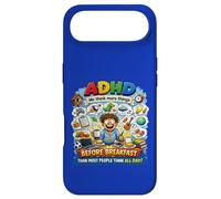 TDAH We Think More Things Before Breakfast Jeu de Mots drôle Coque pour iPhone Air