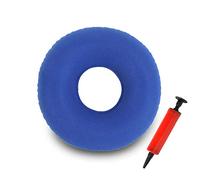 TDCQ Coussin Gonflable en Anneau,Coussin d Assise Gonflable, Coussin Rond Gonflable,Hémorroïdes Coussin,Donut Coussin (Bleu)