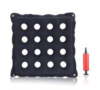 TDCQ Coussin Gonflable en Anneau,Coussin d Assise Gonflable, Coussin Rond Gonflable,Hémorroïdes Coussin,Donut Coussin (16 Trous)