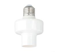 TDCuizent Adaptateur d'ampoule intelligente E27 avec commande vocale, accès à distance, surveillance de l'énergie pour couloir escaliers, pour Alexa Home, blanc 9,2 x 5,2 cm