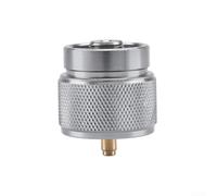 TDCuizent Adaptateur de réservoir de propane pour interface MAPP Convertisseur en alliage d'aluminium connecte un poêle à butane à une bouteille de propane de 0,5 kg Accessoire de cuisine portable