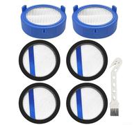 TDCuizent AEG Lot de filtres de rechange pour aspirateur 8000 ASKW4 ESKW4 FX8 AZE156 EFP91835 900 Series Système de filtration à 5 étapes avec 2 filtres de sortie d'air, 4 filtres d'entrée d'air et