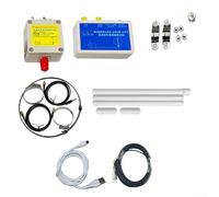 TDCuizent Antenne active Loop 100 kHz-180 MHz - Antenne de réception radio pleine bande avec préampli à faible bruit - Batterie 2750 mAh pour utilisation à ondes courtes FM Aviation DX