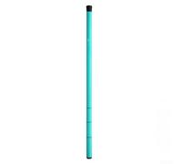 TDCuizent Canne à pêche télescopique ultra légère de 40 cm en fibre de verre pour adultes et enfants de 1,8 m à 4,5 m, extensible et portable pour voyage et utilisation en extérieur (2,4 m, vert)