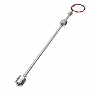 TDCuizent Capteur de niveau d'eau vertical en acier inoxydable 240 V CA 50 W Capacité haute température Fil PTFE Contrôleur de niveau de liquide réversible pour traitement de l'eau électronique