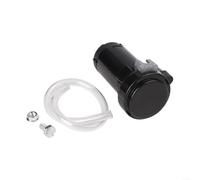 TDCuizent Compresseur 12 V pour conversion, boîtier en métal chromé avec bobine de cuivre, pompe d'alimentation électrique pour voiture, camion, bateau, véhicule, mise à niveau du système audio