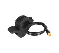 TDCuizent Connecteur d'accélérateur électrique à 2 broches pour montage gauche et droite 12 V-72 V Contrôleur de vitesse Accélérateur pour guidon de 22 mm E-Bike et Scooter