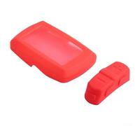 TDCuizent Coque de protection en silicone pour tableau de bord et levier d'accélérateur - Pour scooter électrique Engwe EP-2 Pro et Engine Pro - Résistant aux rayures - Léger - Rouge