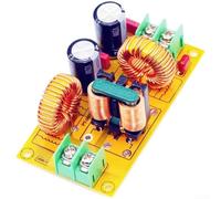 TDCuizent DC LC pour filtre EMI pour audio automobile à deux étapes EMC Suppression du bruit avec circuit en mode commun large voltage jusqu'à 50 V FR4 pour systèmes électriques de voiture et moto (10