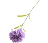 TDCuizent Grande fleur artificielle en soie pour mariage, décoration d'intérieur, photographie, centre de table, arrangement rose clair, rouge, violet (violet)