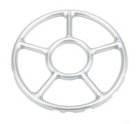 TDCuizent Grille auxiliaire pour cuisinière à gaz en fonte et réducteur d'anneau de mijotage - Support épais résistant à la chaleur pour cafetière à moka, théière, petite poêle et ustensiles de