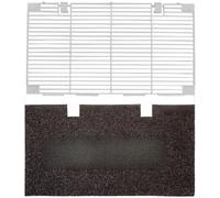 TDCuizent Grille de climatisation de rechange pour grille d'aération Dometic Domeida RV AC avec filtre et finition blanche, installation OEM 3104928.019, accessoire intérieur en plastique ABS