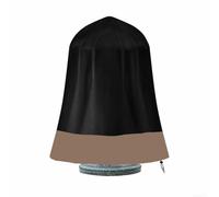 TDCuizent Housse de fontaine d'extérieur imperméable, anti-poussière et coupe-vent en tissu 210D 91,4 x 106,7 cm (D x H) - Compatible avec diverses sources d'eau de jardin et fontaines décoratives