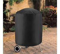 TDCuizent Housse de protection pour barbecue Weber série Q1000 Q2000 - Étanche - Résistante aux UV - Protection contre la pluie, la neige, le vent et la poussière - Noir (61 x 72 cm)