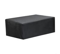 TDCuizent Housse de table de babyfoot 170 x 117,5 x 69,5 cm en polyester imperméable pour intérieur et extérieur - Housse de protection résistante aux UV pour tables de football standard - Noir